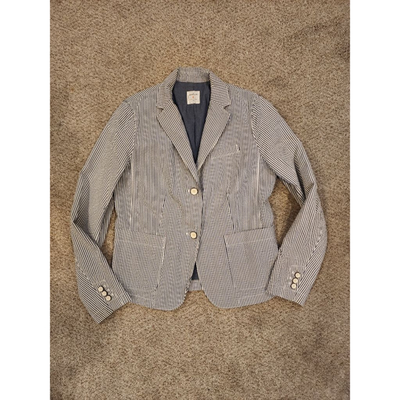 GAP Other - Kids Gap Blue White Stripe Academy Blazer Size 6